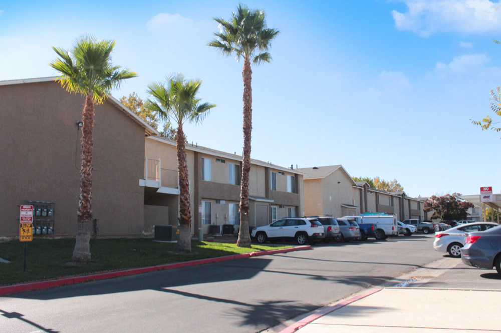 This image is the visual representation of Exteriors 10 in Hesperia Regency Apartments.