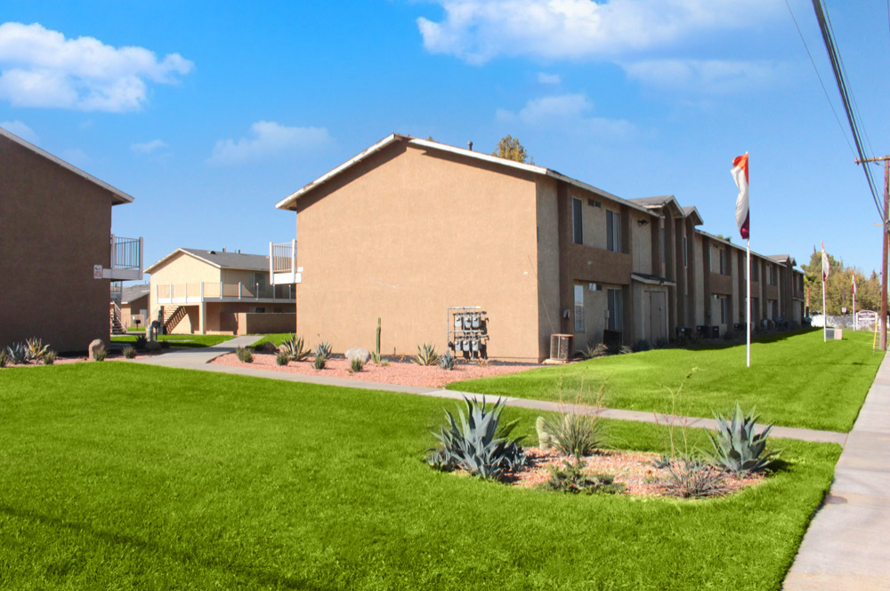 This image is the visual representation of Exteriors 6 in Hesperia Regency Apartments.