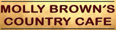 This image logo is used for Molly Brown's Country Cafe link button